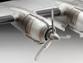 lektuvu modeliukai - Revell Lockheed L.1049G Super Constellation Lufthansa 1:144 03745 - 8 nuotrauka