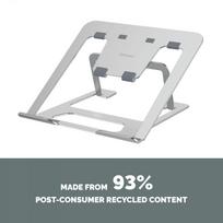 laptop dekl - Dėklas  Fellowes Alumia Portable Laptop Stand  15 "  Laptop Stand  Silver - 2 nuotrauka