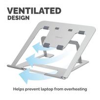 laptop dekl - Dėklas  Fellowes Alumia Portable Laptop Stand  15 "  Laptop Stand  Silver - 3 nuotrauka