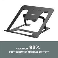 laptop dekl - Fellowes Alumia Portable Laptop Stand  15 "  Laptop Stand  Black - 4 nuotrauka