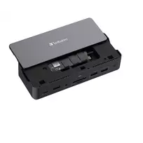 docking station - Verbatim Docking Station CDS-15S USB-C 15-in-1 Juoda (Black) - 8 nuotrauka