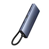 usb c hdmi pd - Baseus UltraJoy 7in1 USB-C Hub, HDMI, 3xUSB 3.0, PD, SD/TF (Pilkas - Gray) - 5 nuotrauka