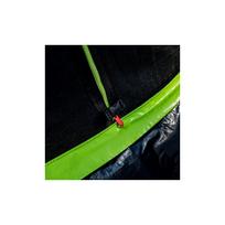 trampoline 14ft - Lean Sport Batutas 427 cm su vidiniu tinklu Juodas (Black) ir Žalias (Green) - 3 nuotrauka