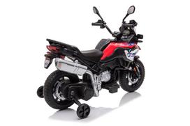 vaikiskas elektromobilus - Vienvietis vaikiškas elektrinis motociklas JT5002A, raudonas - 3 nuotrauka