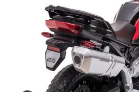 vaikiskas elektromobilus - Vienvietis vaikiškas elektrinis motociklas JT5002A, raudonas - 4 nuotrauka