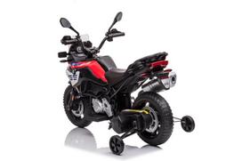 vaikiskas elektromobilus - Vienvietis vaikiškas elektrinis motociklas JT5002A, raudonas - 11 nuotrauka