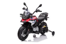 vaikiskas elektromobilus - Vienvietis vaikiškas elektrinis motociklas JT5002A, raudonas - 12 nuotrauka