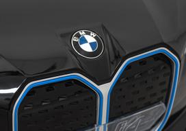 4x4 vaikiskos - Vaikiškas elektromobilis BMW I4, juodas (Black) - 8 nuotrauka
