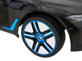 4x4 vaikiskos - Vaikiškas elektromobilis BMW I4, juodas (Black) - 9 nuotrauka