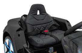 4x4 vaikiskos - Vaikiškas elektromobilis BMW I4, juodas (Black) - 10 nuotrauka
