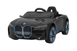 4x4 vaikiskos - Vaikiškas elektromobilis BMW I4, juodas (Black) - 18 nuotrauka