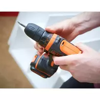 akumuliatorinis suktuvas - Black+Decker BDCDD12, 10.8V - 4 nuotrauka