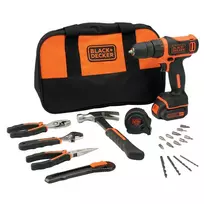 akumuliatorinis suktuvas - Black+Decker BDCDD12, 10.8V - 5 nuotrauka