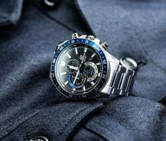 casio laikrodziai vyrams - CASIO EDIFICE EFV-620D-1A2VUEF - 2 nuotrauka