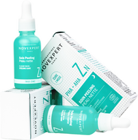 novexpert - NOVEXPERT šveičiantis, naktinis veido serumas su AHA ir PHA rūgštimis, 30 ml - 2 nuotrauka