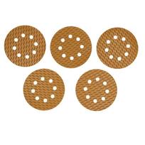 velcro juosta - Šlifavimo diskas DEDRA DED7947R08, 125 mm, Nr. 240, velcro, 5 vnt. - 2 nuotrauka