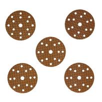 velcro juosta - Šlifavimo diskas DEDRA DED7982R06, 150 mm, nr. 180, velcro, 5 vnt. - 3 nuotrauka