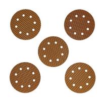 velcro juosta - Šlifavimo diskas DEDRA DED7764R02, 150 mm, nr. 80, velcro, 5 vnt. - 3 nuotrauka