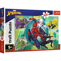 dalis man - Dėlionė Trefl Marvel Spiderman 16347, 100 dalių - 3 nuotrauka