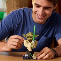 lego konstruktoris - Lego Star Wars 75438 - Yoda Bust - 4 nuotrauka