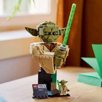lego konstruktoris - Lego Star Wars 75438 - Yoda Bust - 8 nuotrauka