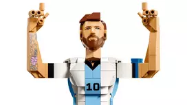 rinkinys - LEGO Editions Sports - Lionel Messi – futbolo legenda 43015 - 7 nuotrauka