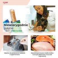 churu inaba - Churu Rolls Chicken Tuna skanėstai katėms 40 g - 6 nuotrauka