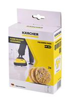 pvc dulkiu - Karcher Polishing Pads for Stone/Linoleum/PVC 2.863-198.0 - 2 nuotrauka