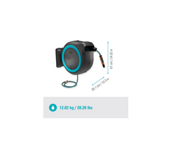 automatinis laistymas - Automatinė žarnos ritė su laistymo žarna Gardena PowerRoll XL, 35 m - 3 nuotrauka