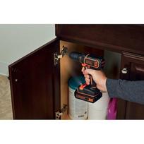 akumuliatorinis suktuvas greztuva - Black & Decker BDCDC18-QW, 18V, 1x1.5Ah - 3 nuotrauka