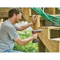 akumuliatorinis suktuvas greztuva - Black & Decker BDCDC18-QW, 18V, 1x1.5Ah - 4 nuotrauka