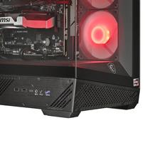 gaming stacionaras - Actina Gaming GameOn ,  Ryzen 7 5700X3D ,  RX 7700 XT 12GB ,  32GB DDR4 ,  1TB SSD ,  Juodas (Black) - 3 nuotrauka