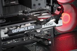 gaming stacionaras - Actina Gaming GameOn ,  Ryzen 7 5700X3D ,  RX 7700 XT 12GB ,  32GB DDR4 ,  1TB SSD ,  Juodas (Black) - 5 nuotrauka