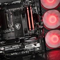 gaming stacionaras - Actina Gaming GameOn ,  Ryzen 7 5700X3D ,  RX 7700 XT 12GB ,  32GB DDR4 ,  1TB SSD ,  Juodas (Black) - 10 nuotrauka