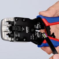 uzspaudimo reples - Antgalių presavimo replės KNIPEX 975112 - 3 nuotrauka