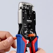 uzspaudimo reples - Antgalių presavimo replės KNIPEX 975112 - 4 nuotrauka
