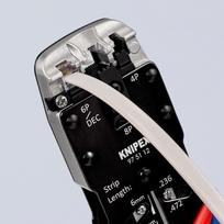 uzspaudimo reples - Antgalių presavimo replės KNIPEX 975112 - 6 nuotrauka
