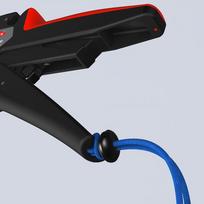 laidu reples - Replės laidų nuizoliavimui KNIPEX 1240 - 3 nuotrauka