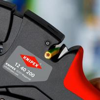 laidu reples - Replės laidų nuizoliavimui KNIPEX 1240 - 7 nuotrauka