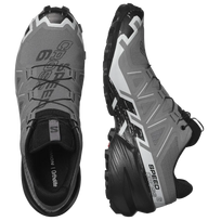 black pearl - Salomon Speedcross 6 vyriški bėgimo bateliai quiet shade/black/pearl blue - 7 nuotrauka