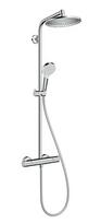 hansgrohe duso maisytuvo - Dušo komplektas su termostatiniu maišytuvu Hansgrohe Crometta S 240, chromas (Chrome) - 5 nuotrauka