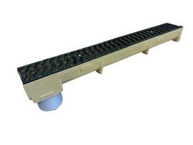 lietaus latakai - Drenažo latakas su Ø 110 mm vamzdžiu Stora Drain Self, 1 m - 2 nuotrauka