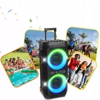 bluetooth kolonele belaides - W-KING T12 Black (Juodas) - 3 nuotrauka