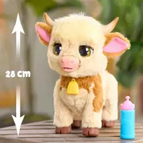 pliusines karves - Interaktyvi pliušinė karvė Hasbro FurReal Maggie, ruda (272-28158) - 8 nuotrauka