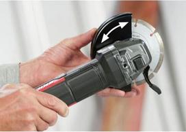elektrinis angl - Skil_Red Elektrinis kampinis šlifuoklis Skil 9132AB 850 W - 2 nuotrauka