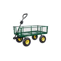 vezimelius - Lean Lankstus Sodo Vežimėlis, Plieninė Priekaba, 200 kg - 2 nuotrauka