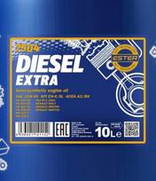 alyva 10l - Mannol Diesel Extra, 10W-40, 10L - 2 nuotrauka