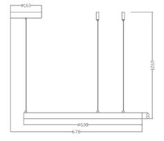sviestuvaj - Šviestuvas kabinamas Light Prestige Midway, LED, 3000 °K, 1 x 35 W - 3 nuotrauka