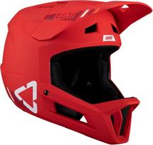 gravity - Dviratininko šalmas LEATT MTB Gravity 1.0 V24 full face Raudonas (Red), M - 2 nuotrauka