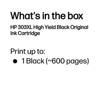 hp 303 - HP No. 303XL T6N04AE Black - 9 nuotrauka